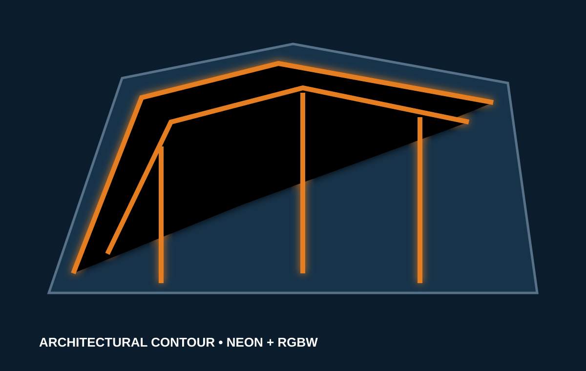 Architectural lighting project